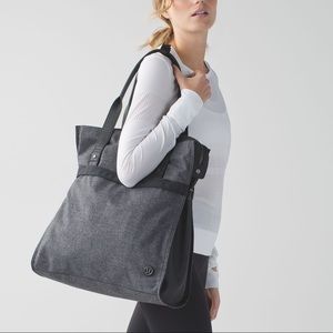 Lululemon Follow Your Bliss Bag - Grey & Black